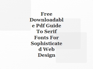 Elegant Serif Fonts for Timeless Web Design