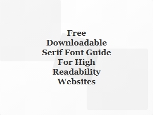 Free Serif Font Guide for High Readability Websites